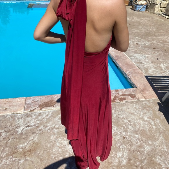 Lulu’s multi style floor length dress - Picture 4 of 9